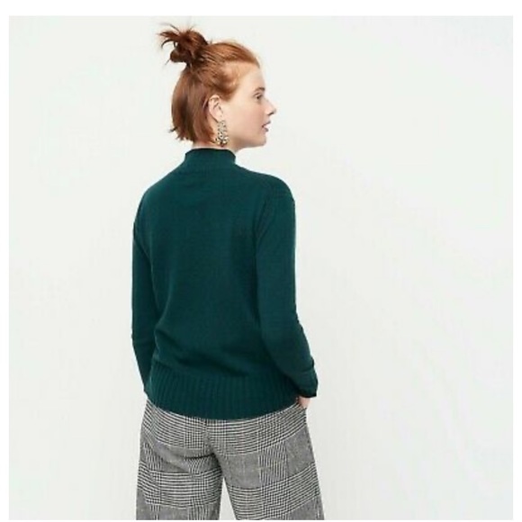 J Crew mock neck cashmere sweater - Picture 4 of 10